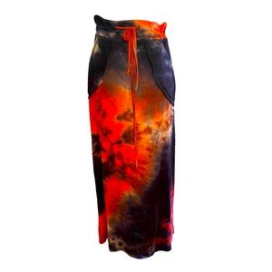 COPY - Coin 1004 Womens Tie Dye Maxi Skirt (M) Elastic Waist